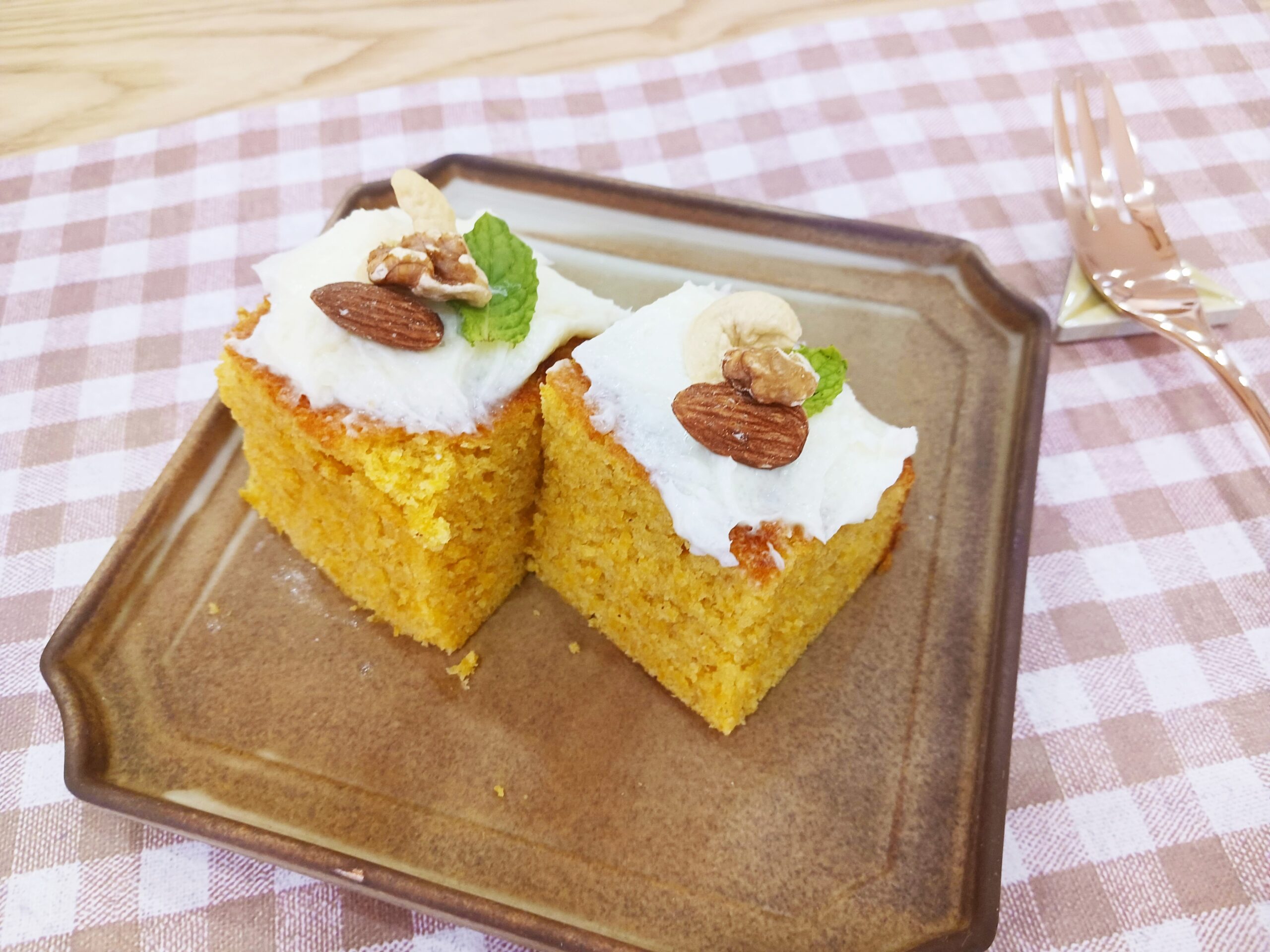 リンナイ「ザ・ココット」でキャロットケーキを作りました | 越後 